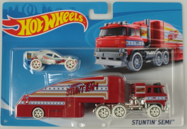 Hot Wheels: Ciężarówka Stuntin' Semi (BDW51/GBF13)