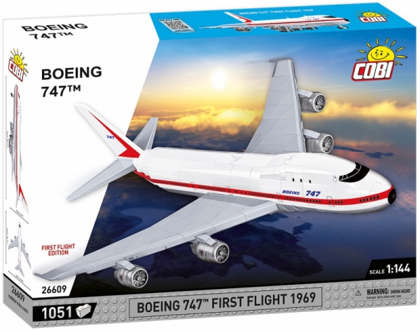 Klocki Boeing 747 First Flight 1969 (26609)