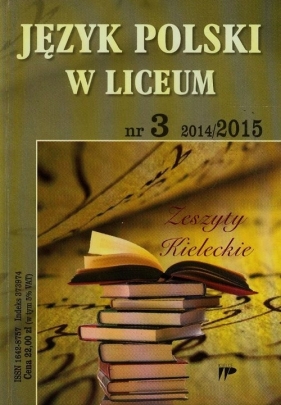 Język polski w liceum nr 3 2014/2015