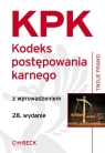 Kodeks postępowania karnego z wprowadzeniem.