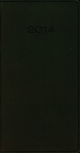 Kalendarz 2014 A6 11T Grafit kieszonkowy - <br />