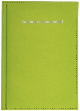 Kalendarz akad. 2023/24 A5 tyg. Vivella seledyn
