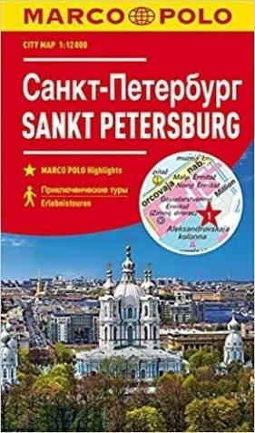 Plan Miasta Marco Polo. Sankt Petersburg w.2 - Praca zbiorowa