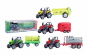 Traktor z przyczeą