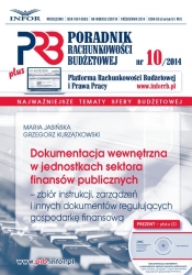 Dokumentacja wewnętrzna w jednostkach sektora finansów publicznych