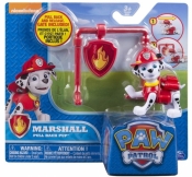 Psi Patrol, figurka z odznaką Marshall (6022626)