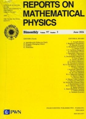Reports On Mathematical Physics 97/3 2026 - Opracowanie zbiorowe
