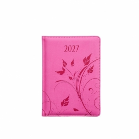 Terminarz 2027 tygodniowy 130x184mm Vivella Kwiaty