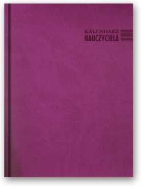 Kalendarz nauczyciela A5 Vivella fiolet 2018/19 - Opracowanie zbiorowe