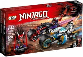 Lego Ninjago: Wyścig uliczny Wężowego Jaguara (70639)