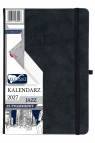 Kalendarz 2027 A5 tygodniowy Jazz - grafitowy