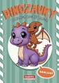 Kolorowy zawrót głowy Dinozaury z naklejkami - Agata Niemirska