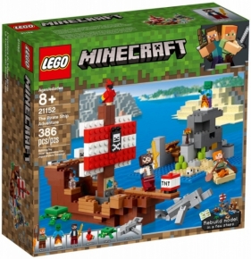 LEGO Minecraft: Przygoda na statku pirackim (21152)