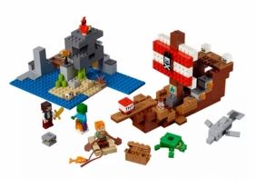 LEGO Minecraft: Przygoda na statku pirackim (21152)