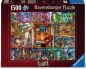 Ravensburger, Puzzle 1500: Bogata biblioteka (12000190)