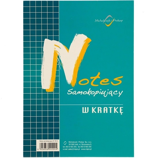Notes samokopiujacy A5/40k kratka (N-103-3)
