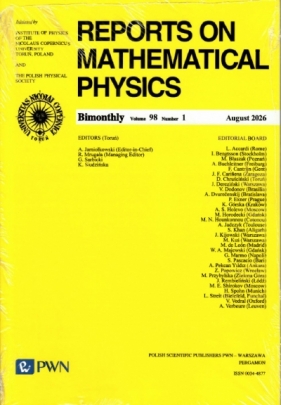 Reports On Mathematical Physics 98/1 2026 - Opracowanie zbiorowe