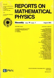 Reports On Mathematical Physics 98/1 2026 - Opracowanie zbiorowe