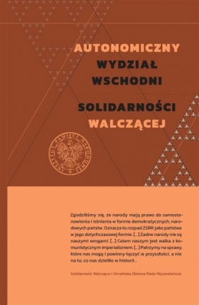 Autonomiczny Wydział Wschodni Solidarności Walczącej - Cecylia Kuta