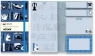 Sticky Notes Muminki Półki z książkami Niebieskie