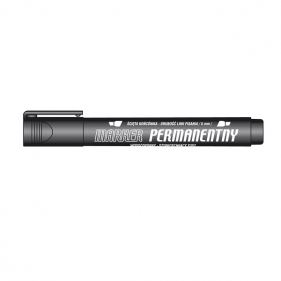 Marker permanentny Tetis 5mm - czarny (KM101-VS)