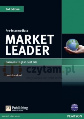 Market Leader 3ed Pre-Inter Test File (Uszkodzona okładka) - Lewis Lansford