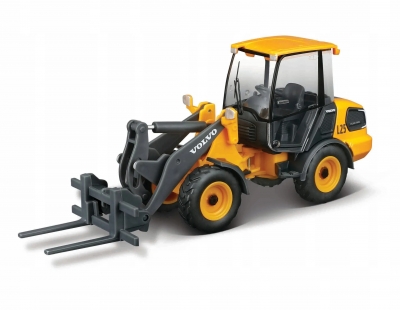 <img src='https://webimage.pl/pics/905/0/d4893993320905.jpg' style='height:440px' /> Bburago 1:50 VOLVO L25 ELECTRIC W/FORKLIFT 18-32090