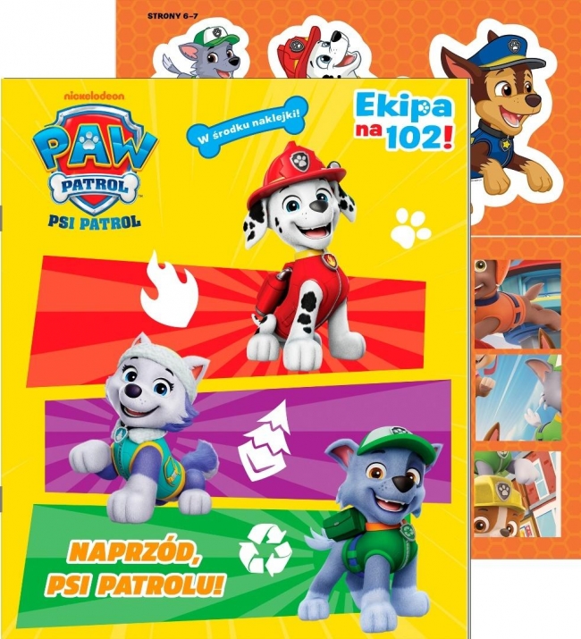 <img src='https://webimage.pl/pics/905/0/d9788384100905.jpg' style='height:440px' /> Psi Patrol. Ekipa na 102