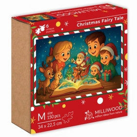 Puzzle drewniane – Christmas – Świąteczna Baśń – 150el. (5090)