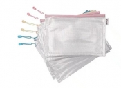 Teczka zapinana na zamek A4 pastel 6szt mix