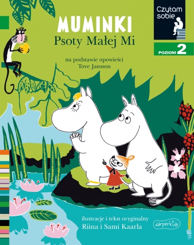 <img src='https://webimage.pl/pics/905/1/d9788329101905.jpg' style='height:440px' /> Muminki. Psoty Małej Mi. Czytam sobie. Poziom 2