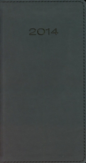 Kalendarz 2014 A6 11T Granatowy kieszonkowy - <br />