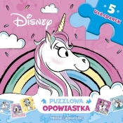 Puzzlowa opowiastka. Minnie i jednorożec. 5 układanek Disney - Opracowanie zbiorowe