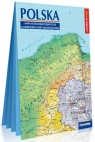 Polska Mapa ogólnogeograficzna i administracyjno-samochodowa; laminowana mapa opracowanie zbiorowe