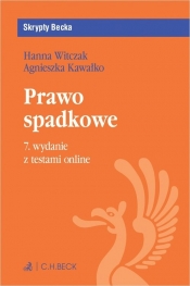Prawo spadkowe z testami online - Agnieszka Kawałko, dr hab. Hanna Witczak