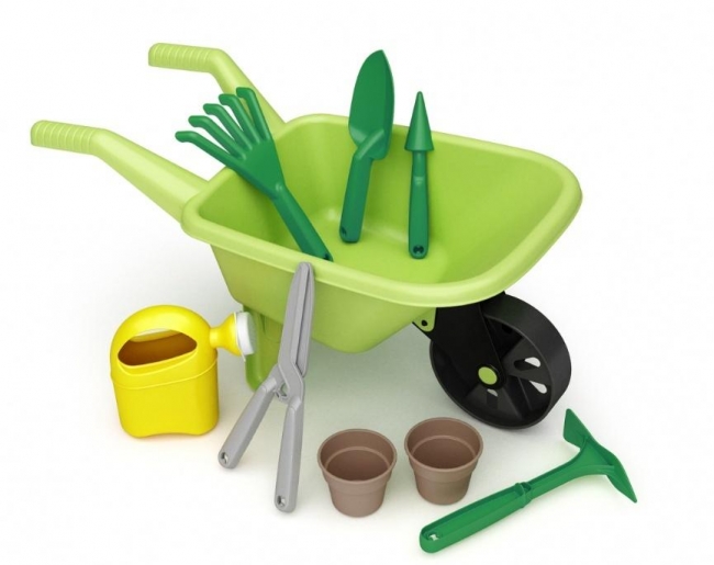 Taczka ogrodnika zestaw