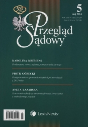 Przegląd Sądowy 5/2014