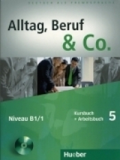 Alltag Beruf & Co 5 Kursbuch + Arbeitsbuch z płytą CD