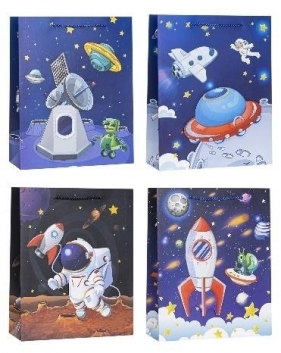 Torebka dziecięce Pop-Up 3D 31x42x12cm mix ROZETTE