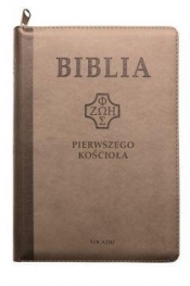 Biblia pierwszego Kościoła z paginatorami, zamykana na suwak