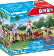 Playmobil - Dziadkowie z wnuczkiem (70990)