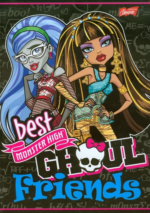 Zeszyt A5 Monster High w kratkę 32 strony