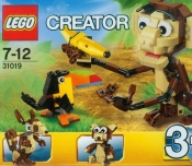 Lego Creator 3in1 Zawadiackie zwierzęta (31019)