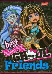 Zeszyt A5 Monster High w kratkę 32 strony - <br />