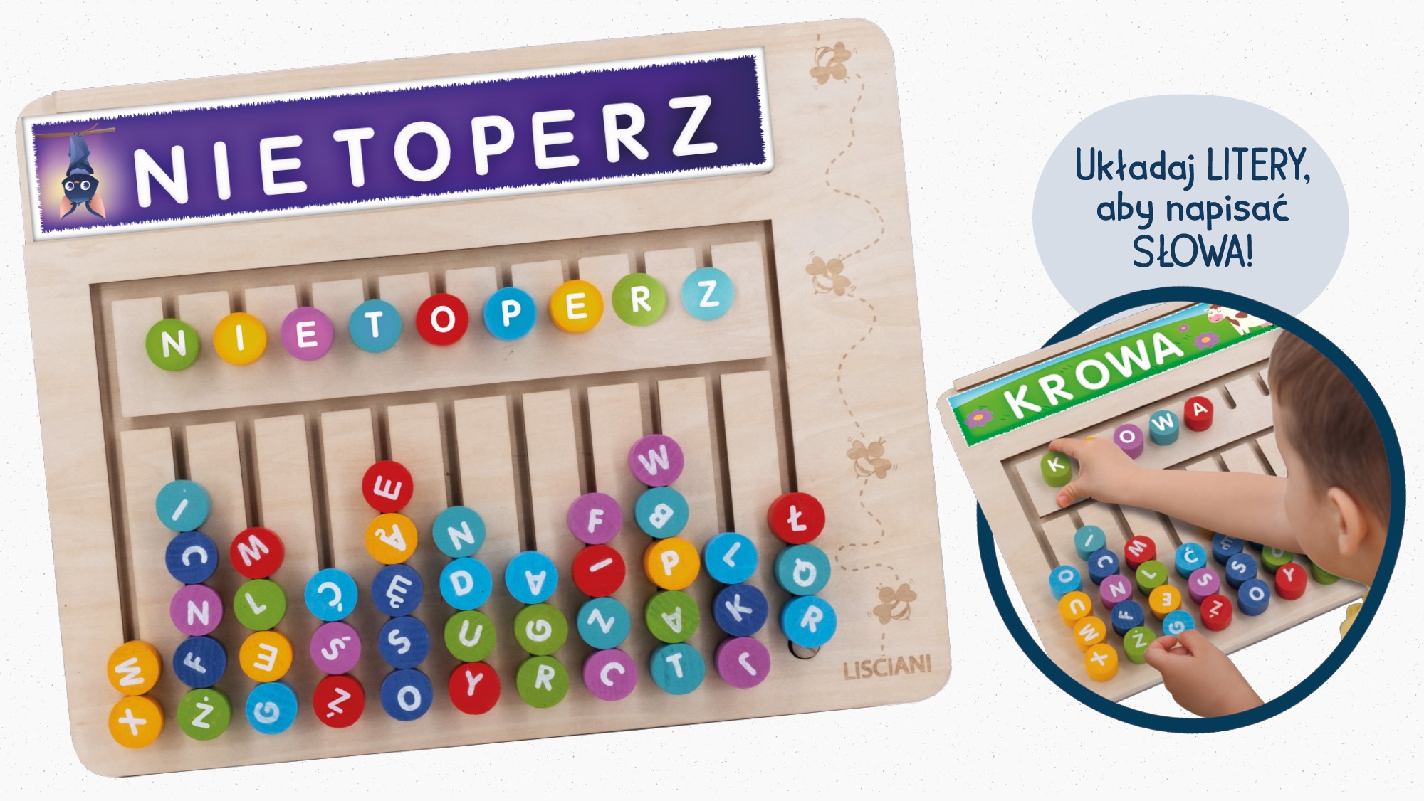 Montessori - Słowne układanki