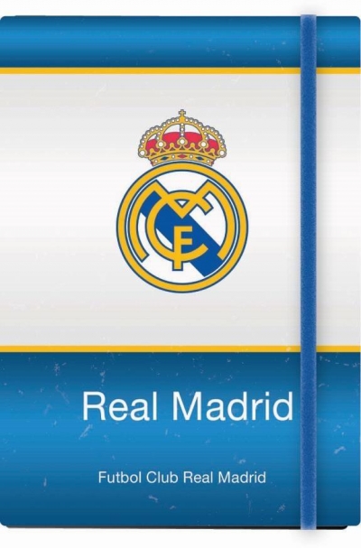 Notes A6 na gumkę Real Madrid