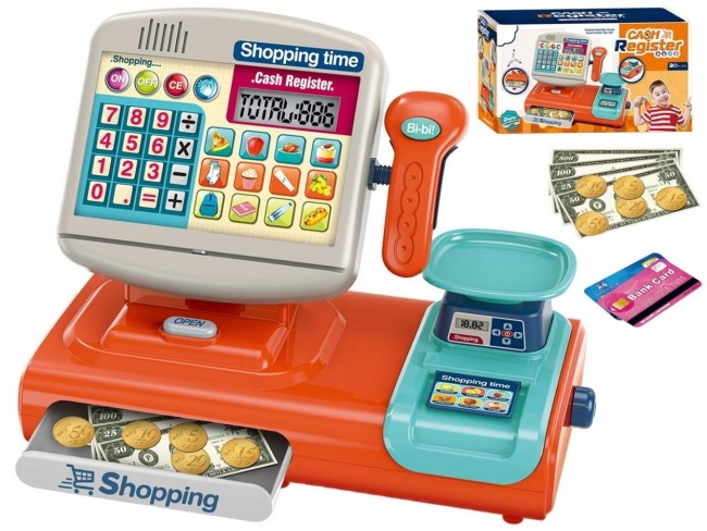 Kasa sklepowa z kalkulatorem 29x16x13,5cm