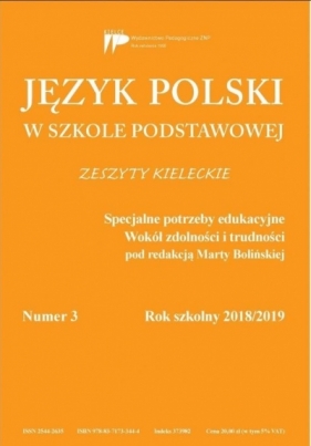 Język polski w szkole podstawowej nr 3 2018/2019 - Opracowanie zbiorowe