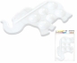 Plastikowa paleta do farb, 30cm - Słonik (426503)