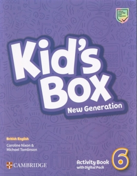 Kid's Box New Generation 6 Activity Book with Digital Pack - Nixon Caroline, Tomlinson Michael